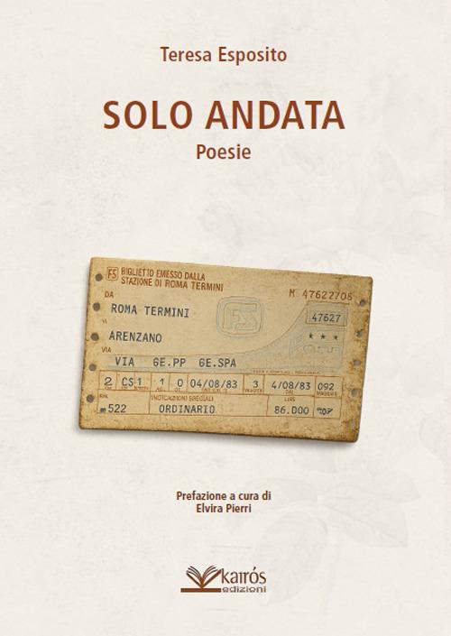 Solo andata - Teresa Esposito - copertina