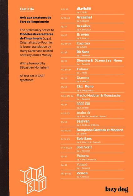 Cast It. Ediz. multilingue. Vol. 4 - copertina