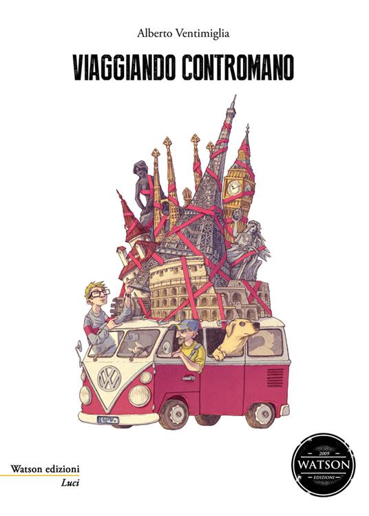 Viaggiando contromano - Alberto Ventimiglia - copertina