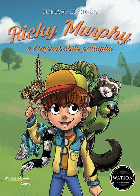 Ricky Murphy e l'improbabile pattuglia - Tomaso Luciano - copertina