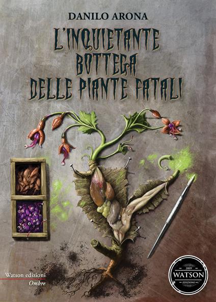L' inquietante bottega delle piante fatali - Danilo Arona - copertina