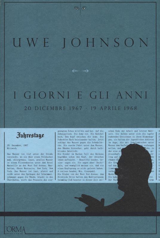 I giorni e gli anni (20 dicembre 1967-19 aprile 1968) - Uwe Johnson - copertina