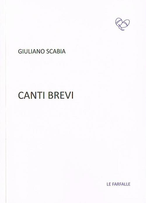 Canti brevi - Giuliano Scabia - copertina