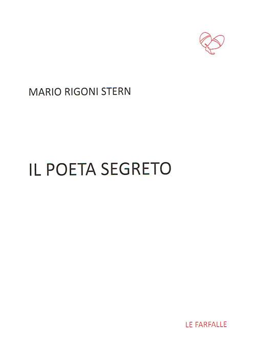 Il poeta segreto - Mario Rigoni Stern - copertina