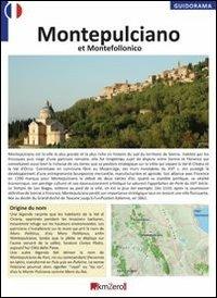Montepulciano et Montefollonico. Ediz. francese - copertina