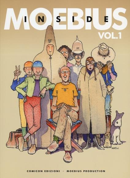 Inside Moebius. Vol. 1 - Moebius - copertina