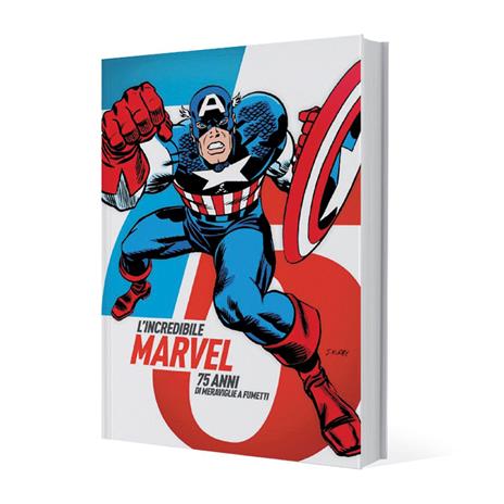 L'incredibile Marvel. 75 anni di meraviglie a fumetti. Catalogo della mostra (Napoli, 30 aprile-3 maggio 2015). Ediz. illustrata - copertina