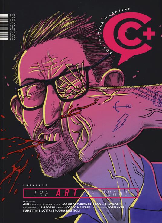 Comicon plus (2019). Vol. 0: Speciale: The art of pugni. - copertina