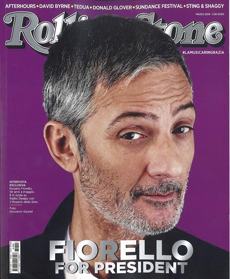 Rivista Rolling Stone. Numero 3, Marzo 2018 - copertina