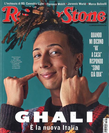 Rivista Rolling Stone. Numero 6, Giugno 2018 - copertina