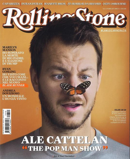 Rivista Rolling Stone. Numero 10, Ottobre 2017 - copertina