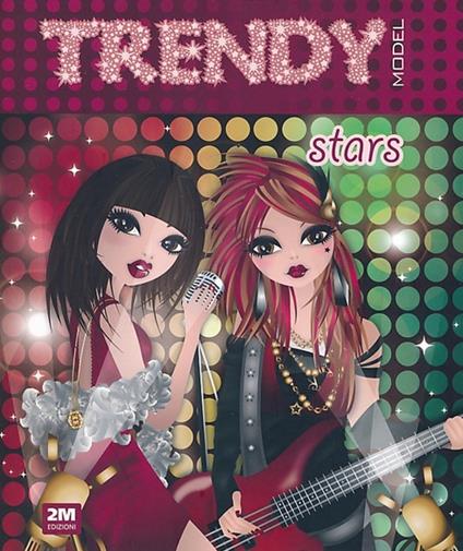 Trendy model stars. Con gadget - copertina