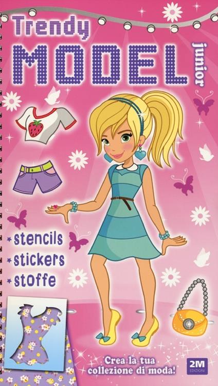 Trendy model junior. Rosa - Claire Philipott - copertina