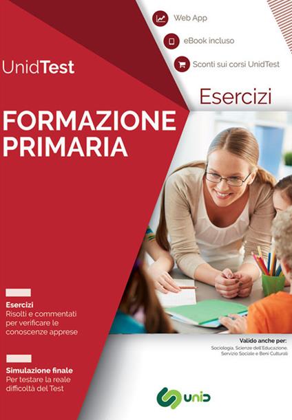 Eserciziario commentato per il test di ammissione a Formazione primaria. Con ebook. Con Contenuto digitale per accesso online - Gianluca M. Di Muro - copertina