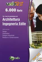 6.000 quiz per i test di ammissione ad architettura e ingegneria edile. Con aggiornamento online
