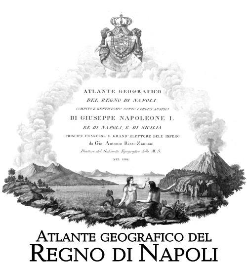 Atlante geografico del Regno di Napoli (rist. anastatica) - copertina