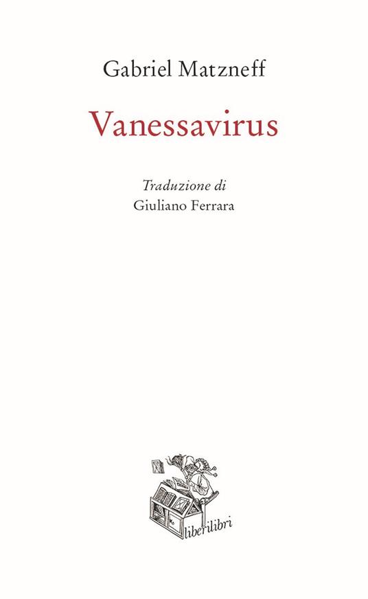 Vanessavirus - Gabriel Matzneff - copertina