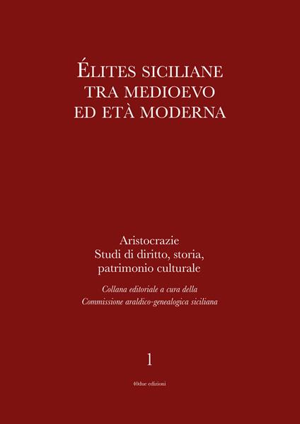 Élites siciliane tra Medioevo ed Età Moderna - copertina