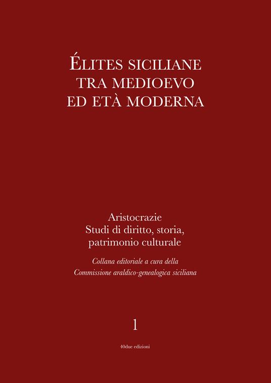 Élites siciliane tra Medioevo ed Età Moderna - copertina