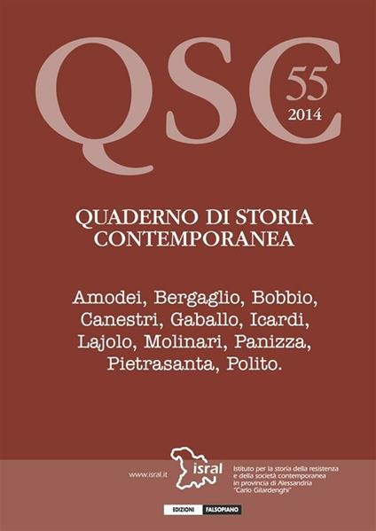 Quaderno di storia contemporanea. Vol. 55 - V.V.A.A. - ebook
