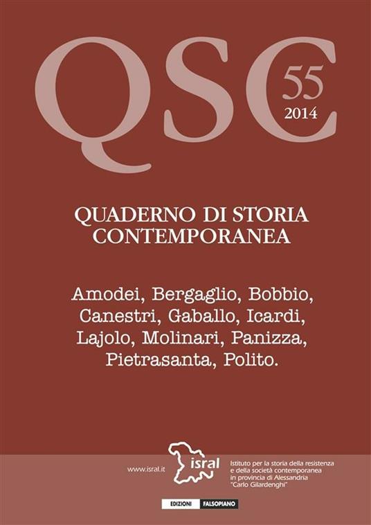 Quaderno di storia contemporanea. Vol. 55 - V.V.A.A. - ebook