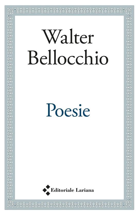 Poesie - Walter Bellocchio - copertina