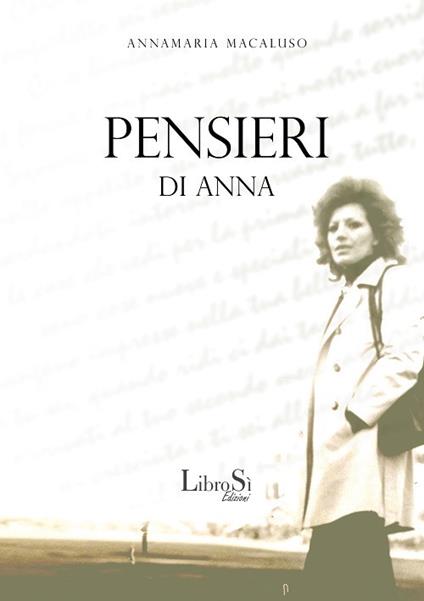 Pensieri di Anna - Anna Macaluso - copertina