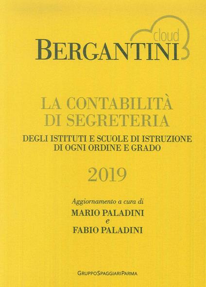 Bergantini. La contabilità di segreteria - copertina