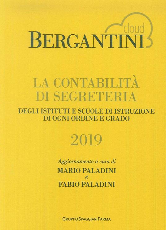 Bergantini. La contabilità di segreteria - copertina