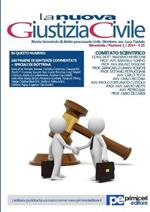 La nuova giustizia civile (2014). Vol. 1