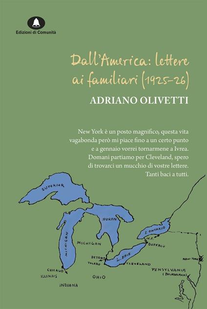 Dall'America: lettere ai familiari (1925-26) - Adriano Olivetti - ebook