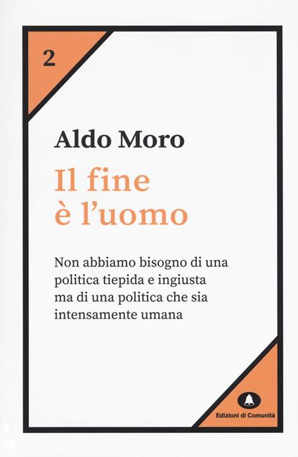 Il fine è l'uomo - Aldo Moro - copertina