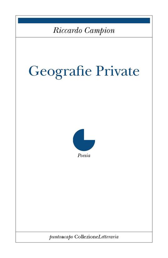 Geografie private - Riccardo Campion - copertina