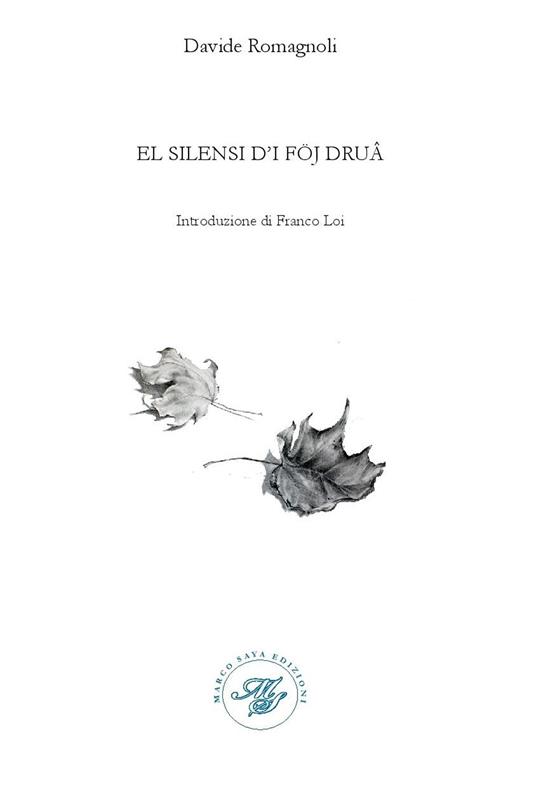 El silensi d'i föj drua - Davide Romagnoli - copertina