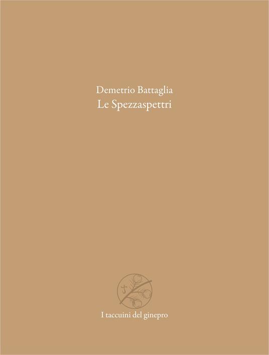 Le Spezzaspettri - Demetrio Battaglia - copertina