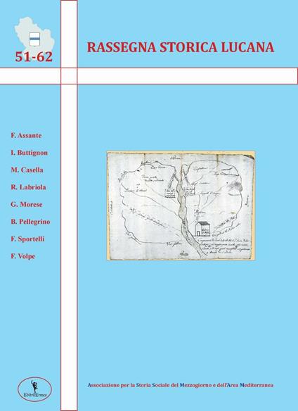 Rassegna storica lucana vol. 51-62 - copertina