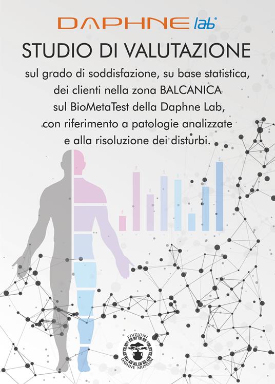 Studio di valutazione sul grado di soddisfazione, su base statistica, dei clienti nella zona Balcanica sul BioMetaTest della Daphne Lab, con riferimento a patologie analizzate e alla risoluzione dei disturbi - copertina