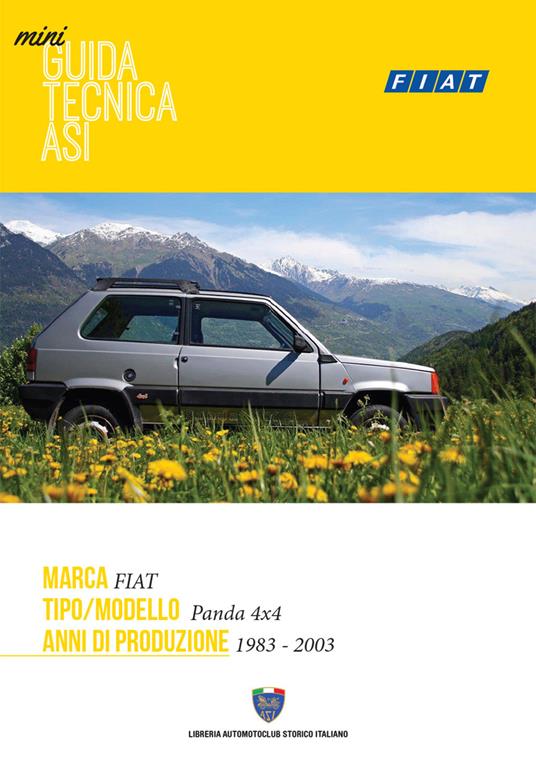 Fiat Panda 4x4 1983-2003. Mini guida tecnica ASI - copertina
