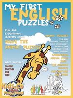 My first English puzzles. We bring words to life! Ediz. illustrata