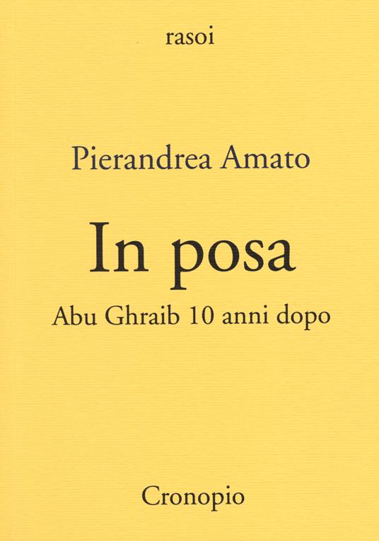 In posa. Abu Ghraib 10 anni dopo - Pierandrea Amato - copertina