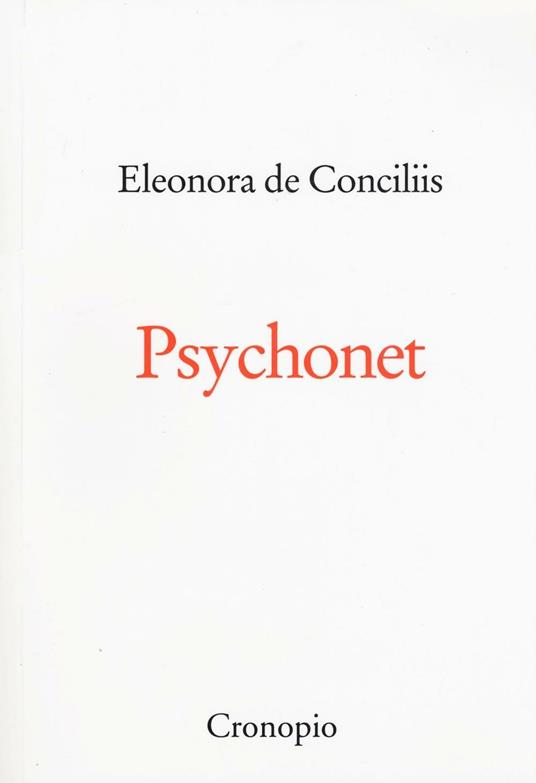 Psychonet - Eleonora De Conciliis - copertina
