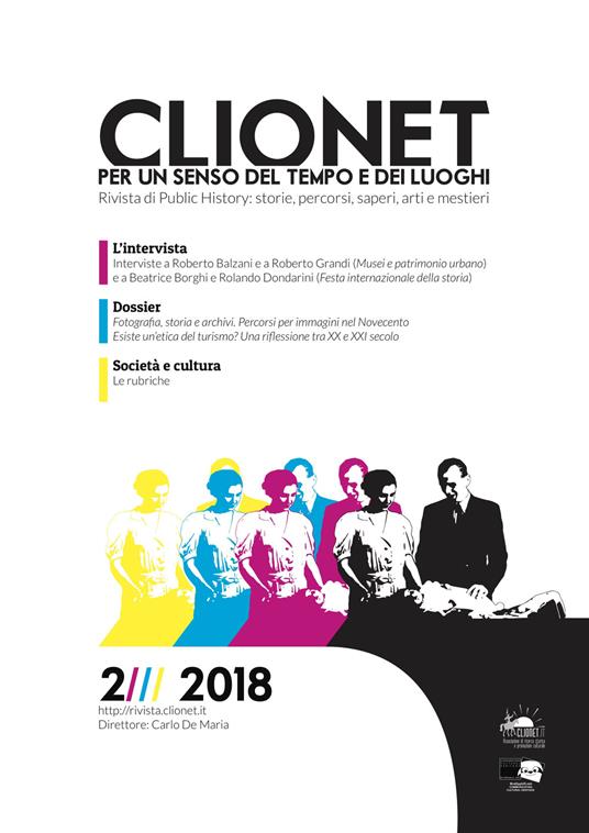 Clionet. Per un senso del tempo e dei luoghi (2018). Vol. 2 - copertina