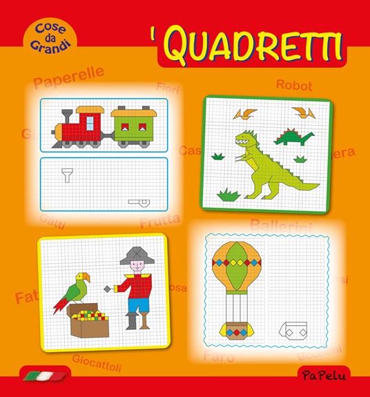 Cose da grandi. I quadretti. Ediz. illustrata - Eugenia Dolzhenkova,Luca Grigolato - copertina