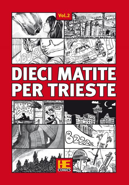 Dieci matite per Trieste. Vol. 2 - copertina