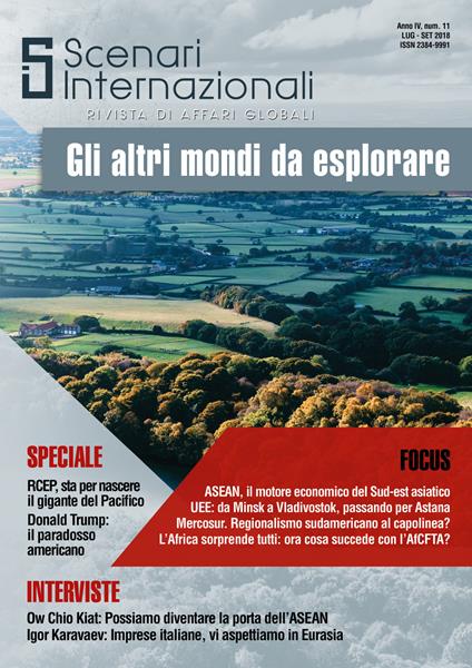 Scenari internazionali. Rivista di affari globali (2018). Vol. 11: altri mondi da esplorare, Gli. - copertina