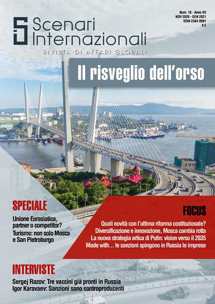 Scenari internazionali. Rivista di affari globali (2020). Vol. 8: risveglio dell'orso, Il. - copertina