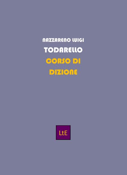 Corso di dizione - Nazzareno Luigi Todarello - copertina