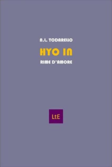 Hyo in rime d'amore - Nazzareno Luigi Todarello - copertina