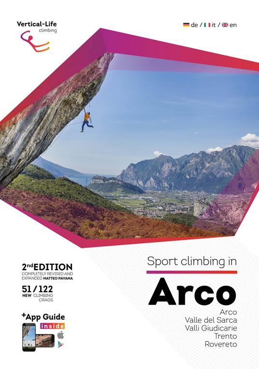 Sport climbing in Arco. Ediz. inglese, tedesca e italiana - Matteo Pavana - copertina