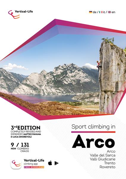 Sport climbing in Arco. Ediz. inglese, tedesca e italiana - Matteo Pavana - copertina